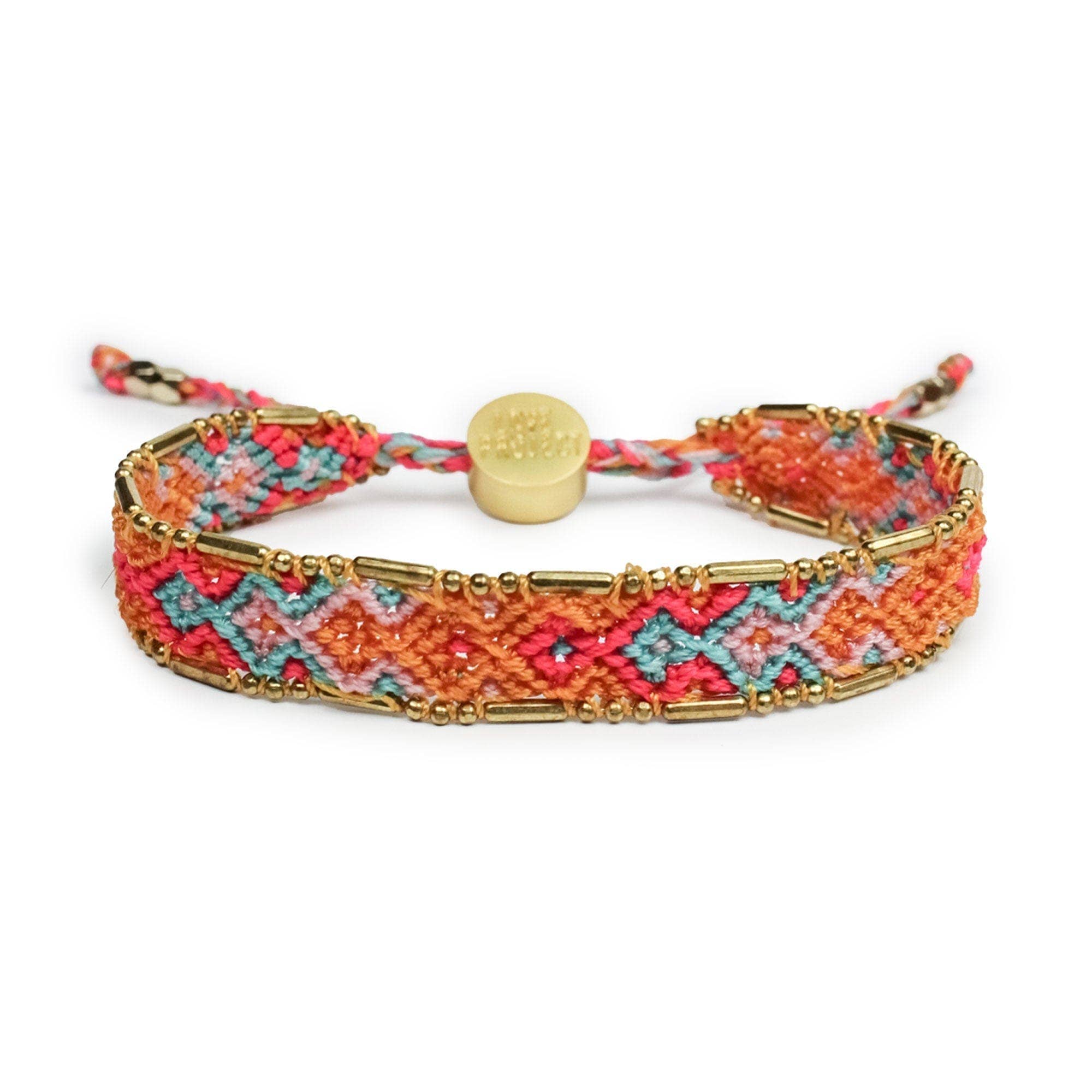 Fair-trade Bali Friendship Bracelet | Fire Stream