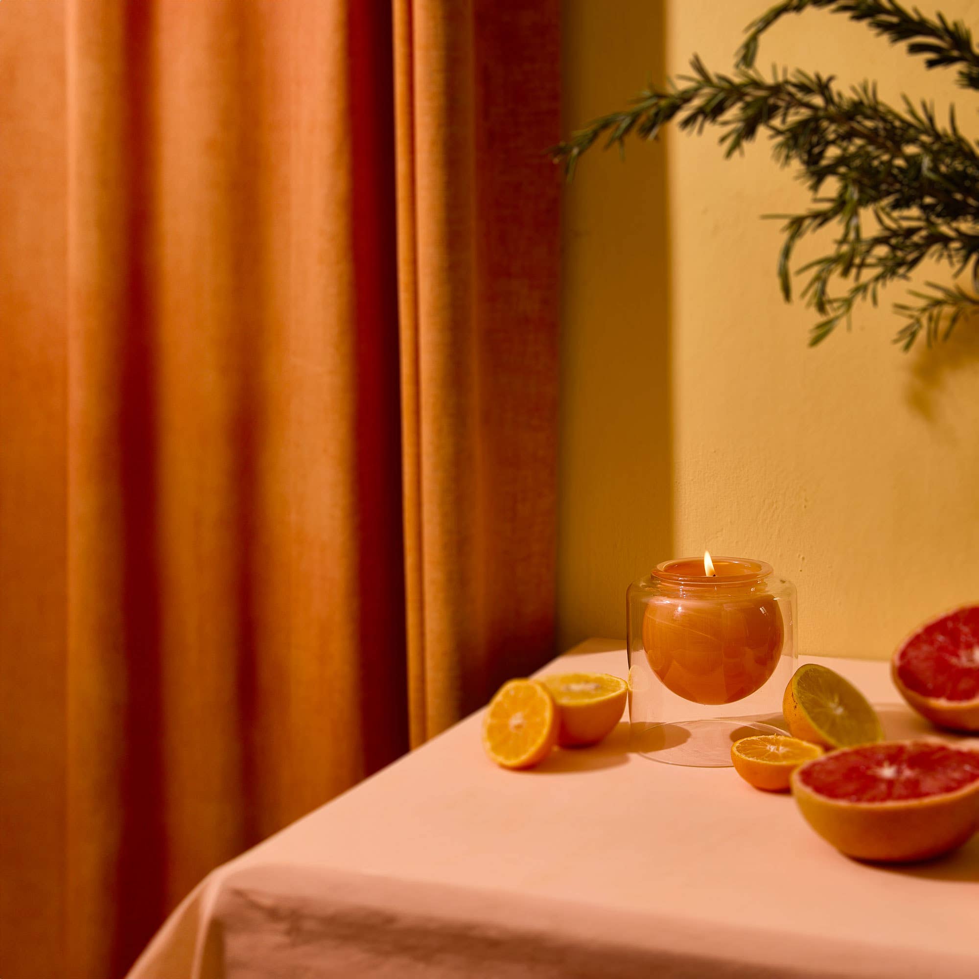 Classic Luna Candle, Citrus & Rosemary