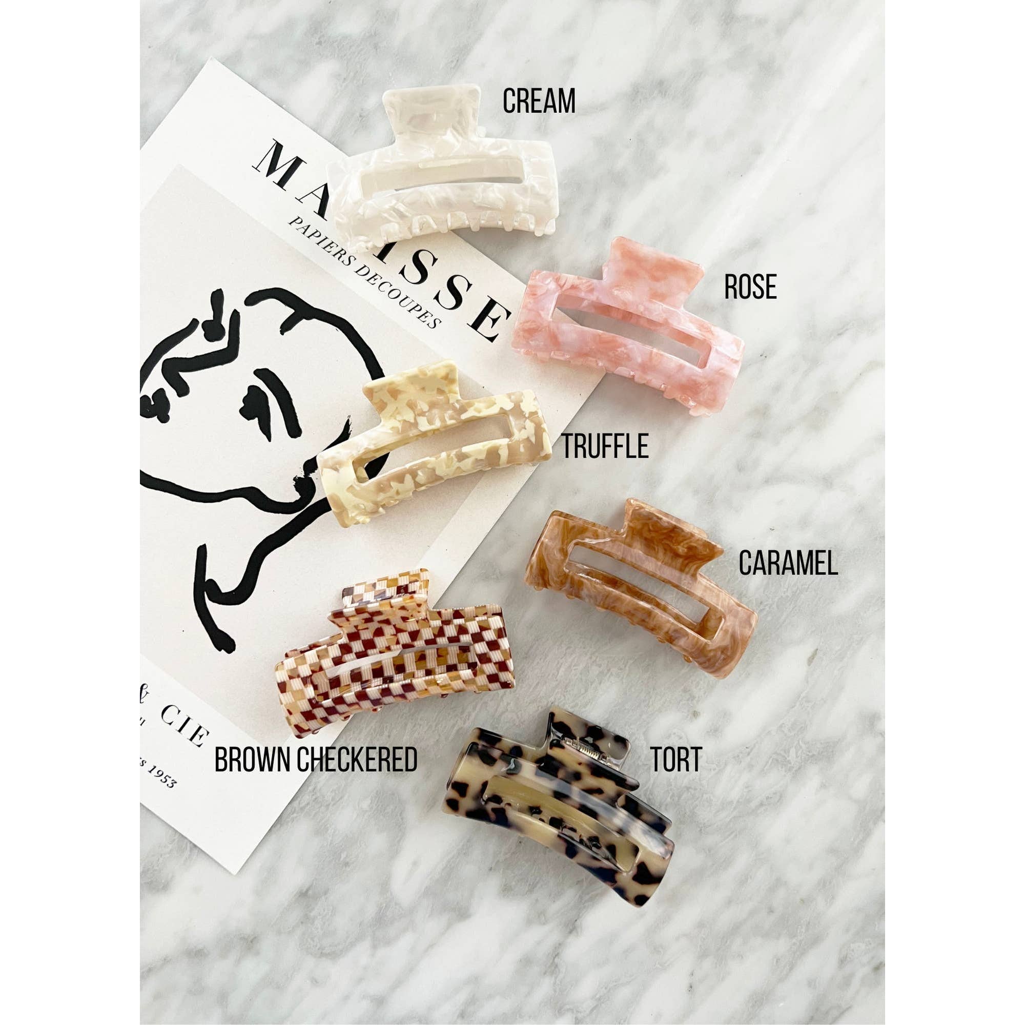 Acetate Tortoise Hair Claws