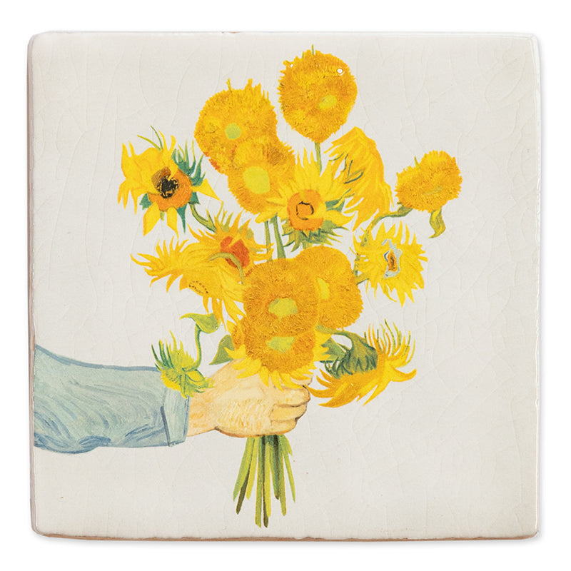 Sunshine Bouquet Delft Tile