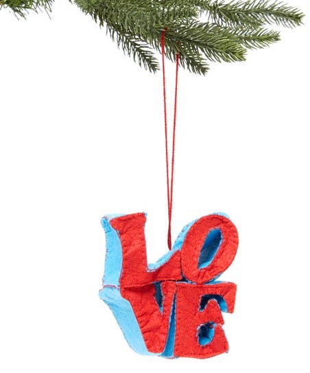 LOVE Ornament