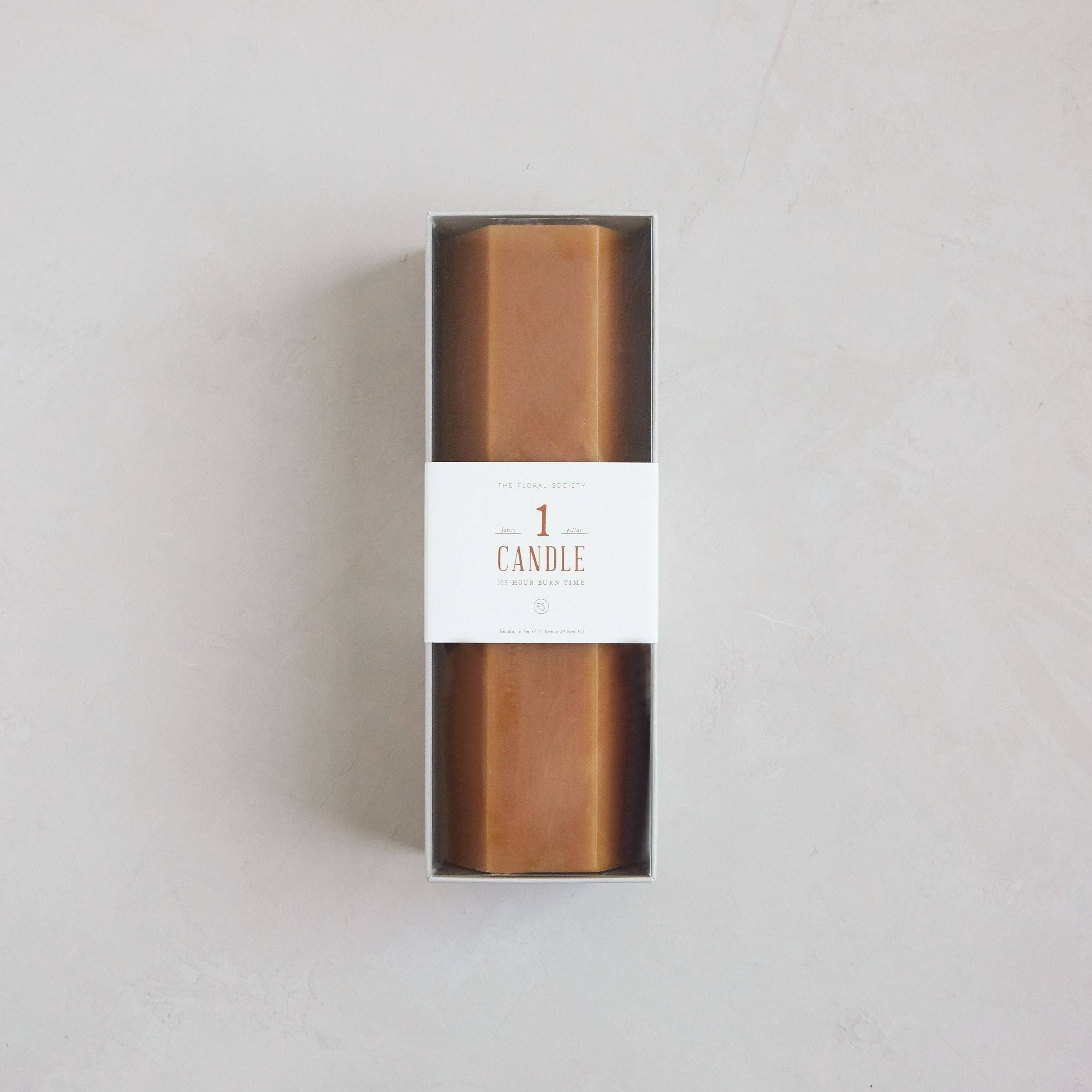 Fancy Hexagon Pillar Candles