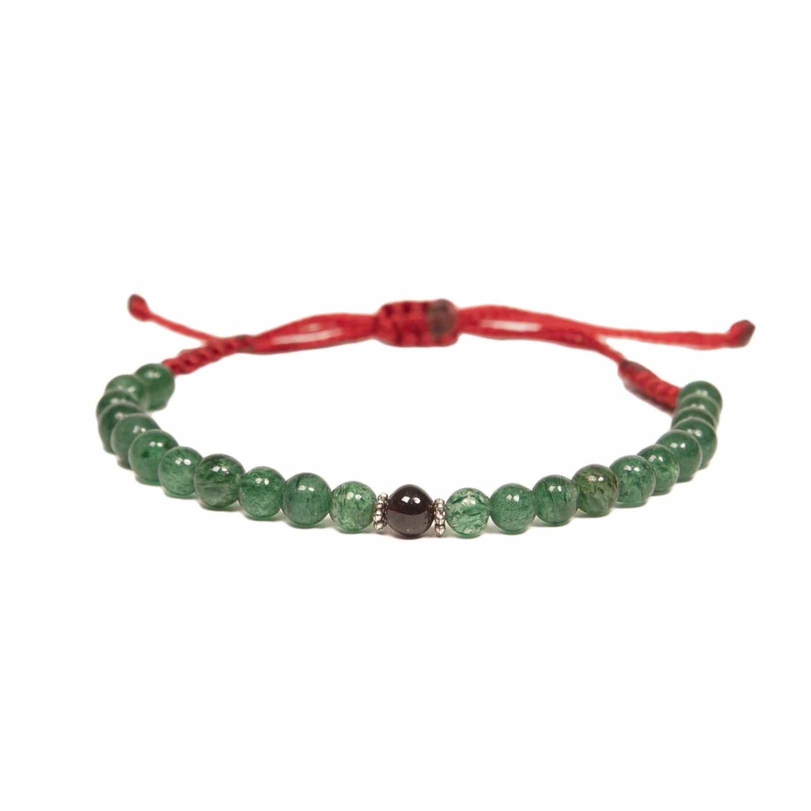 Fair-trade Love Is Jade Bracelet