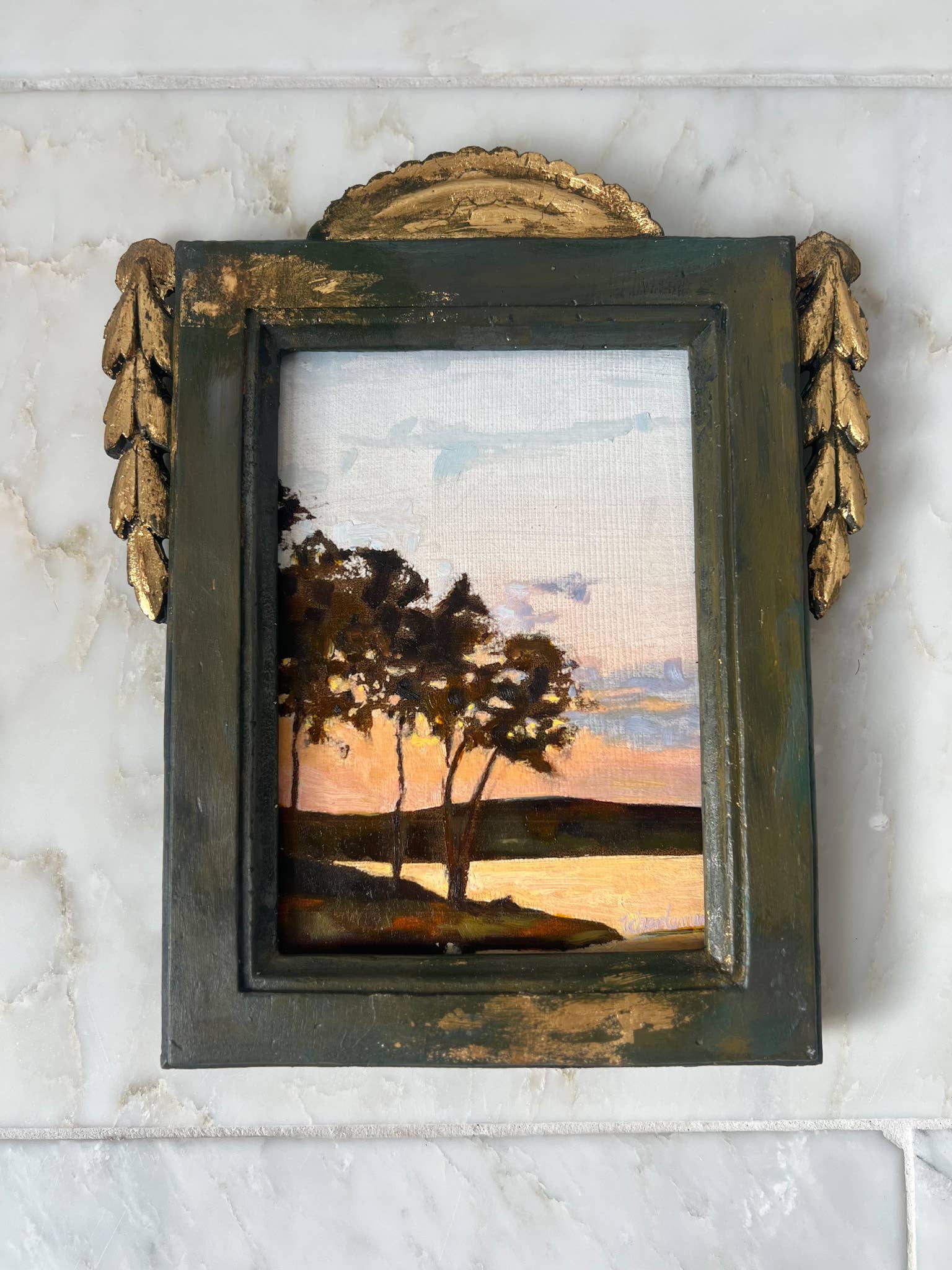 Landscape in Miniature-California Trees