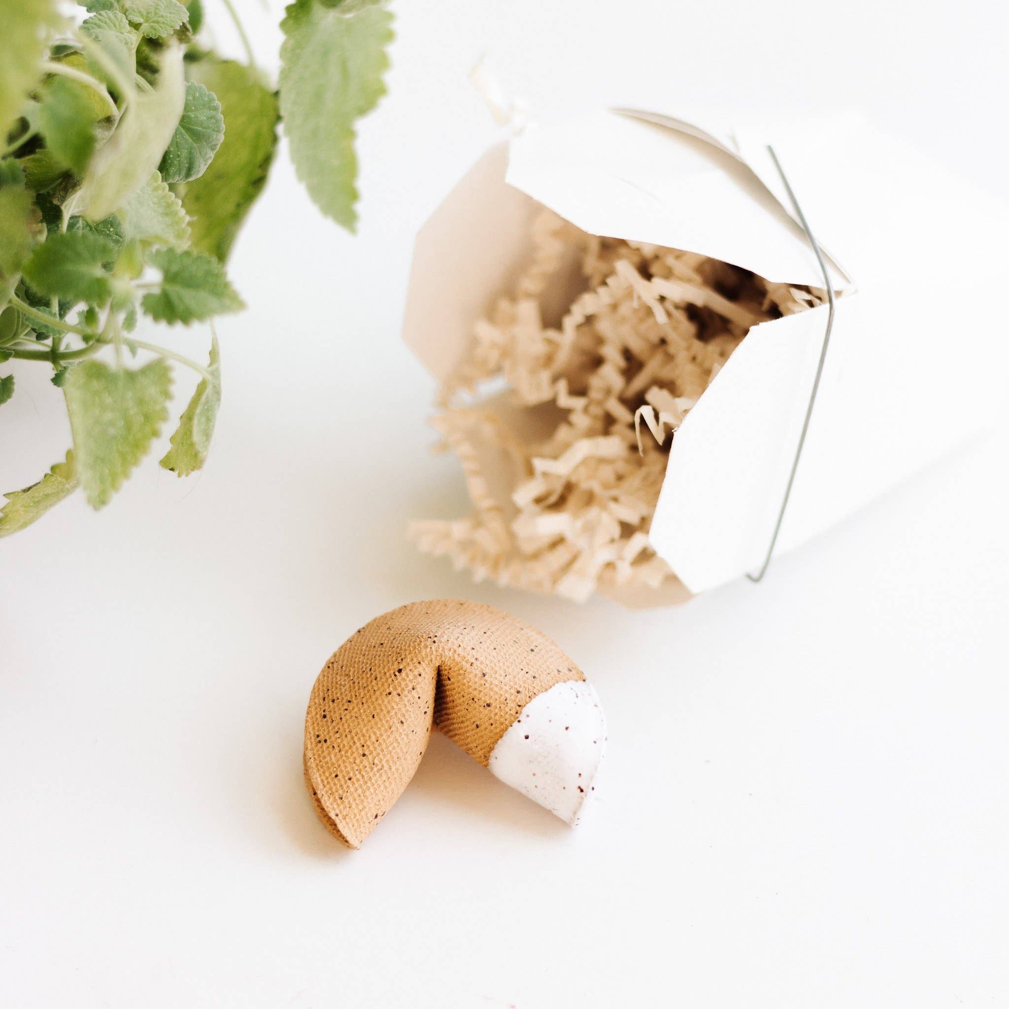 Ceramic Fortune Cookie