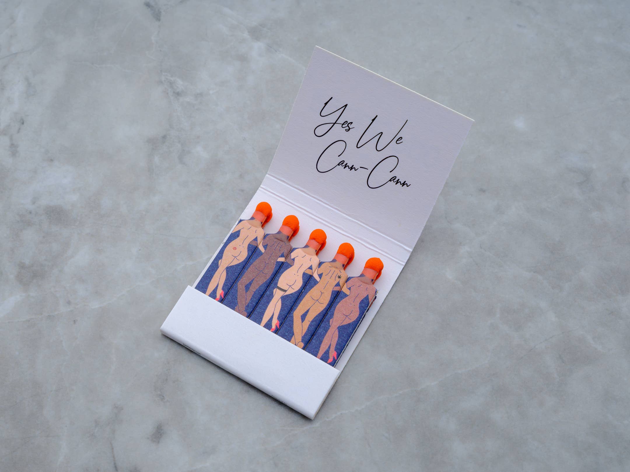 SendNudes Novelty Safety Matches: Yes We Cann-Cann