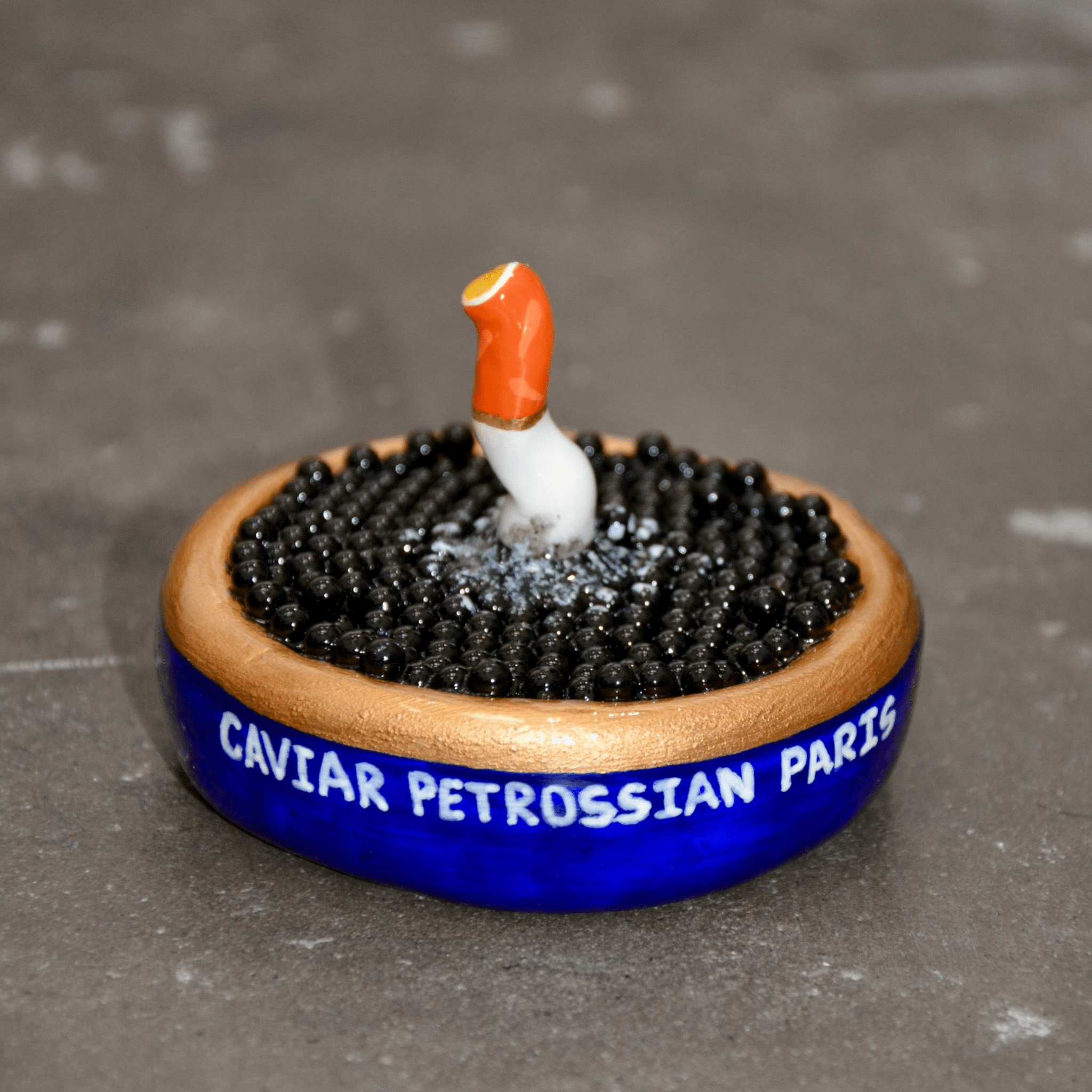 CIGS N’ CAVIAR Small Sculpture