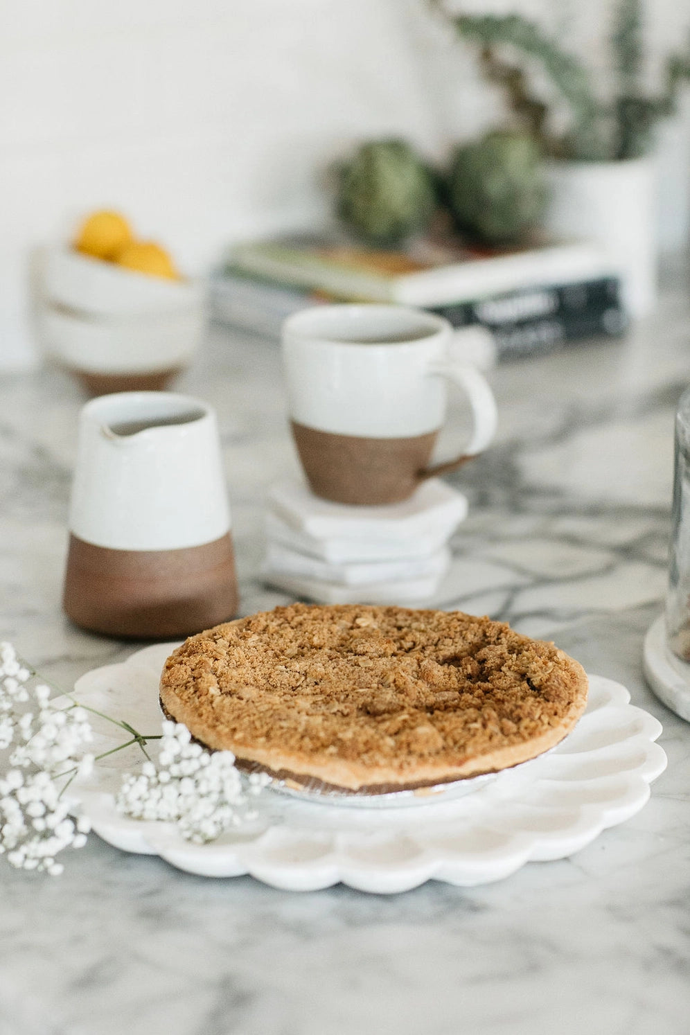 Marble Small Petal Tray