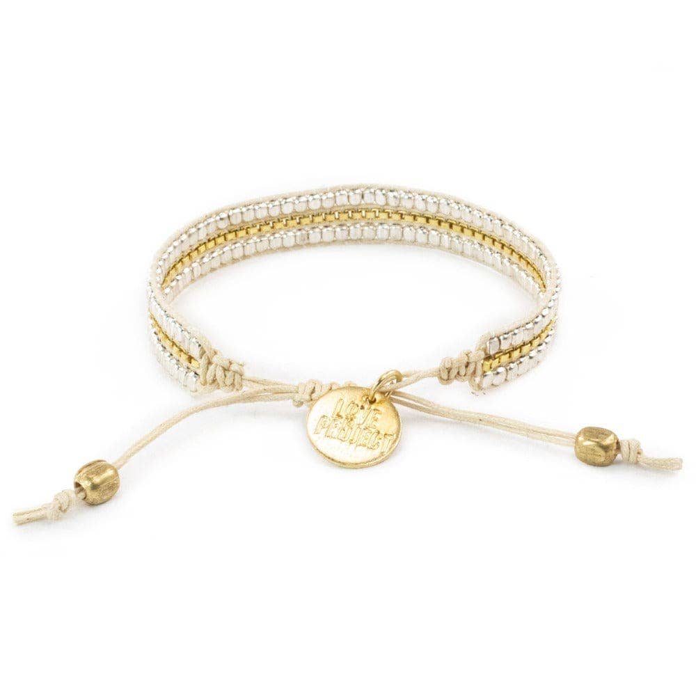 Diwali Silver Light Bracelet