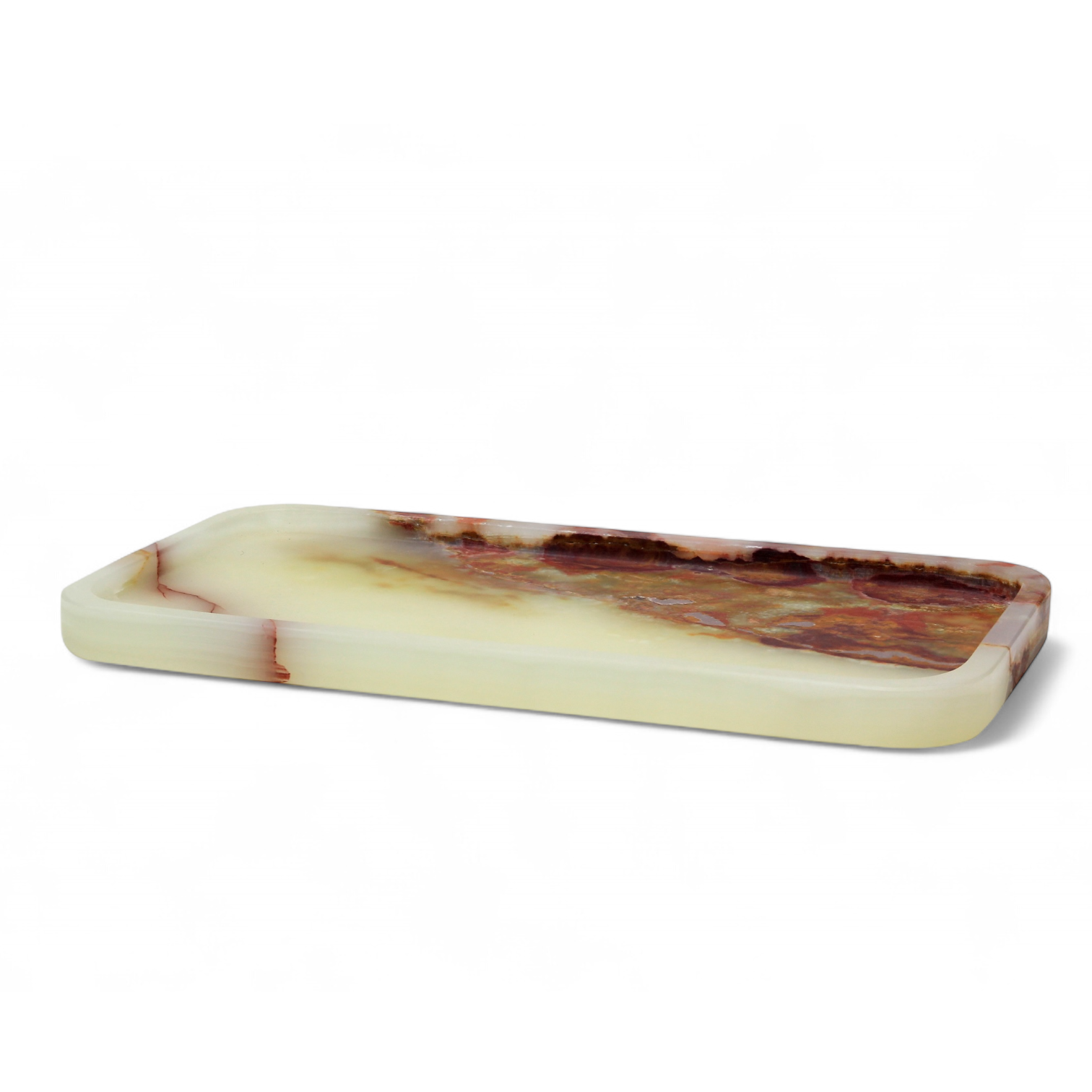 Hermes Collection Light Green Onyx Honed Finish 12" Rect