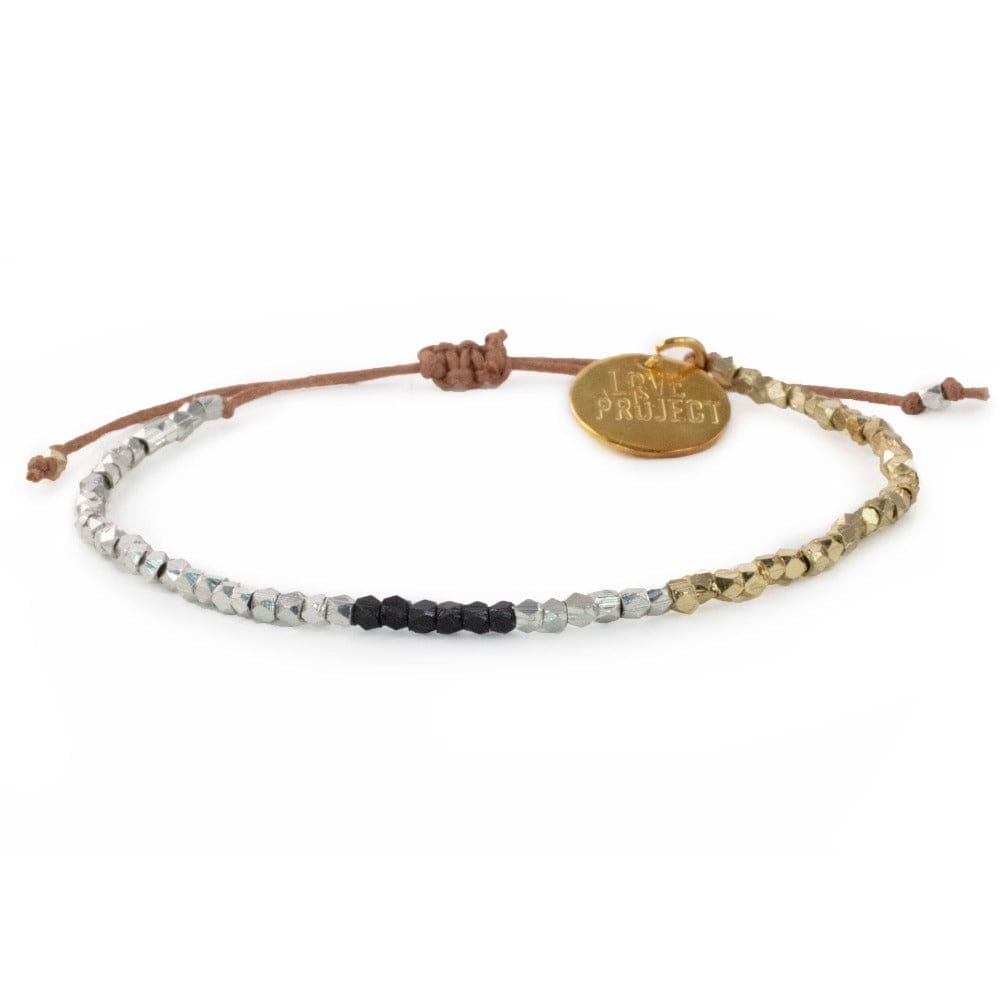 Fair-trade Kali Ombre Bracelet | Gold + Silver