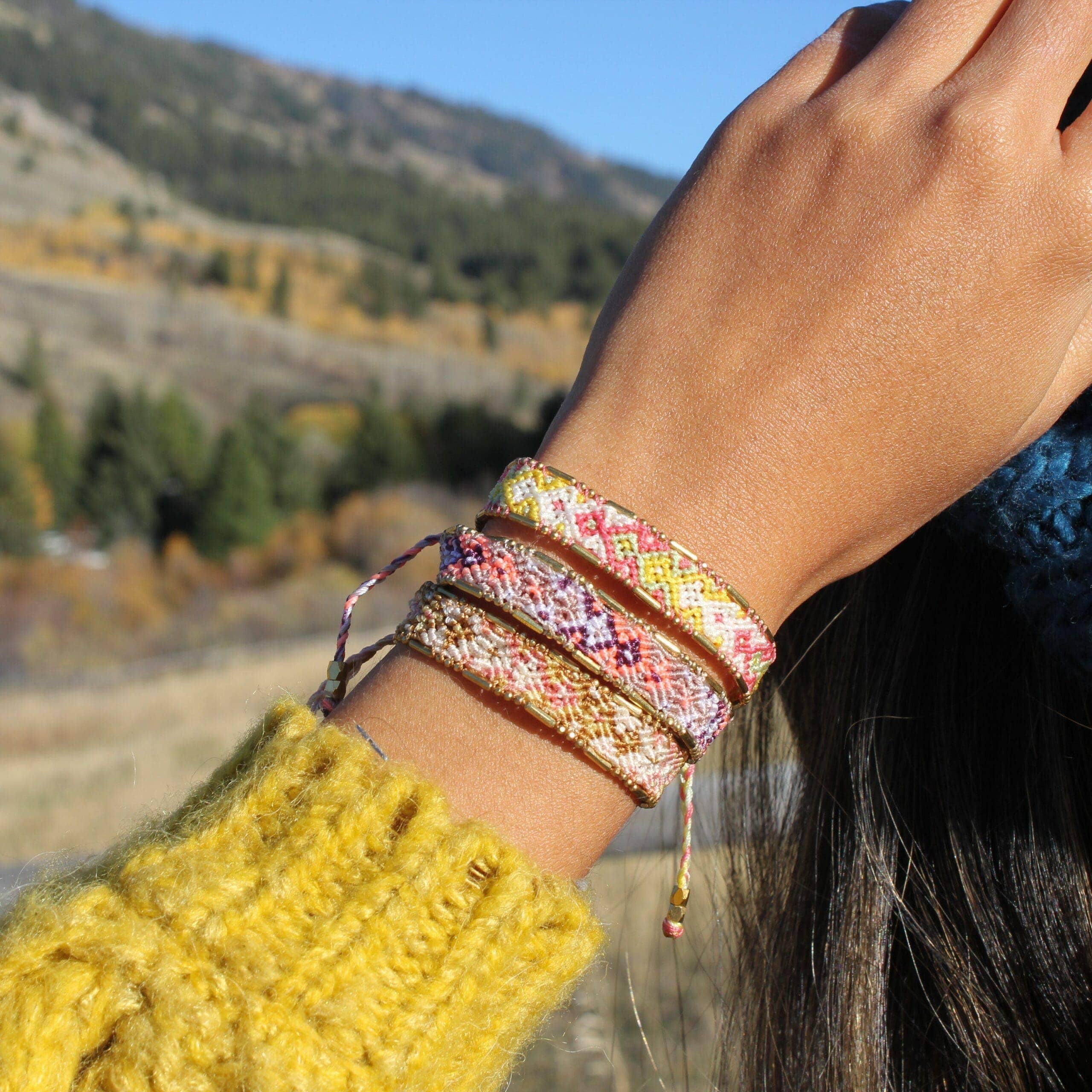Fair-trade Bali Friendship Bracelet | Sand Swirl