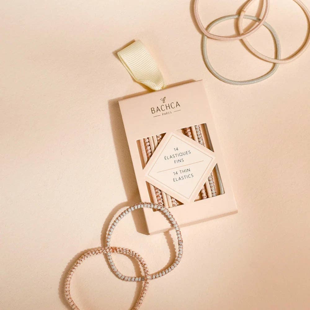 Thin Pastel Hair Ties