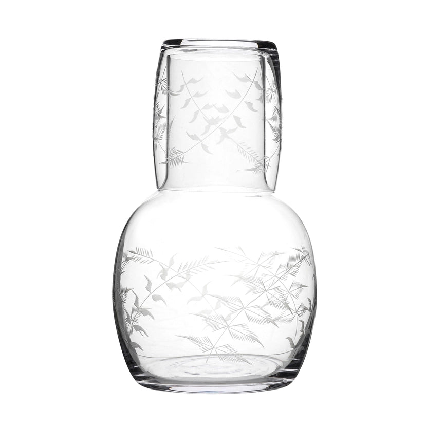 Fern Crystal Carafe Set