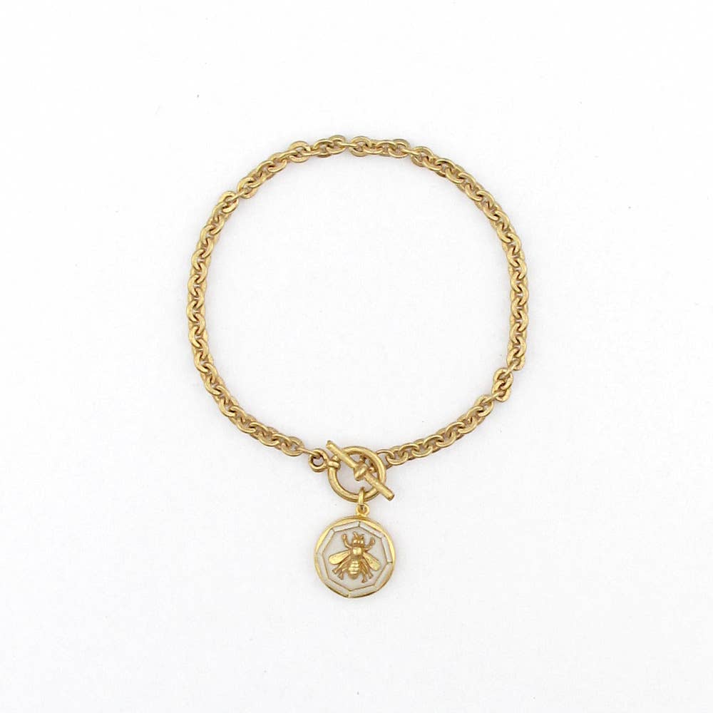 Vintage Bee Bracelet
