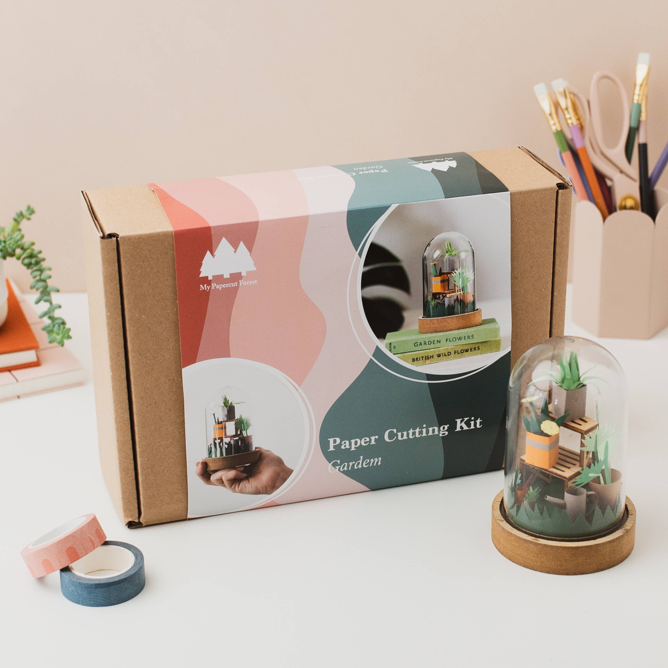 DIY paper garden craft kit