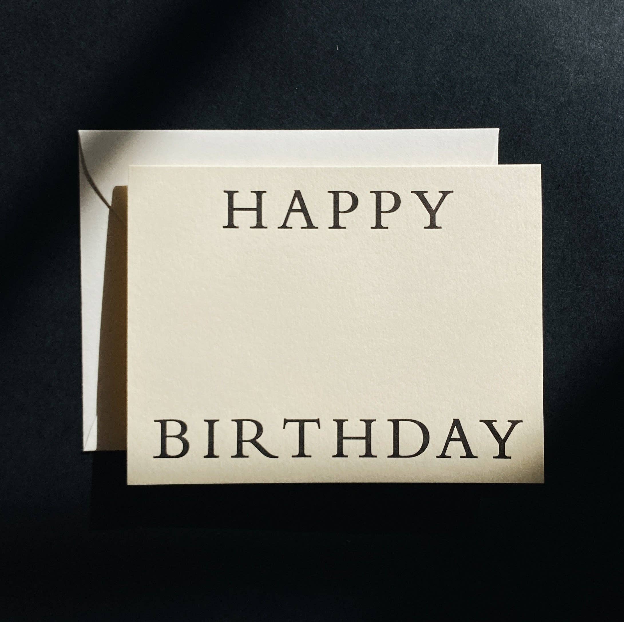 Happy Birthday Greeting Card