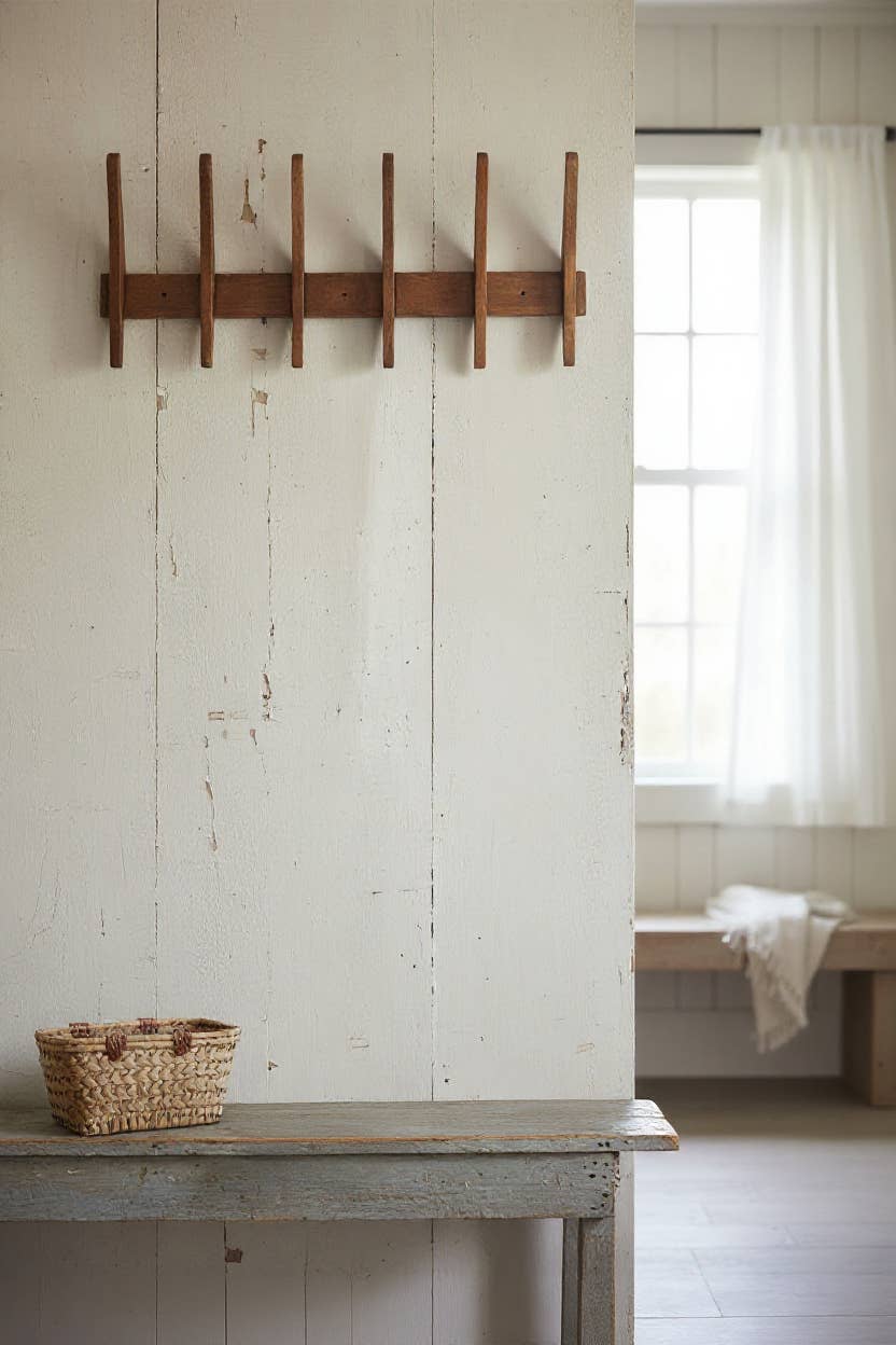 Large Wooden Wall Hanger