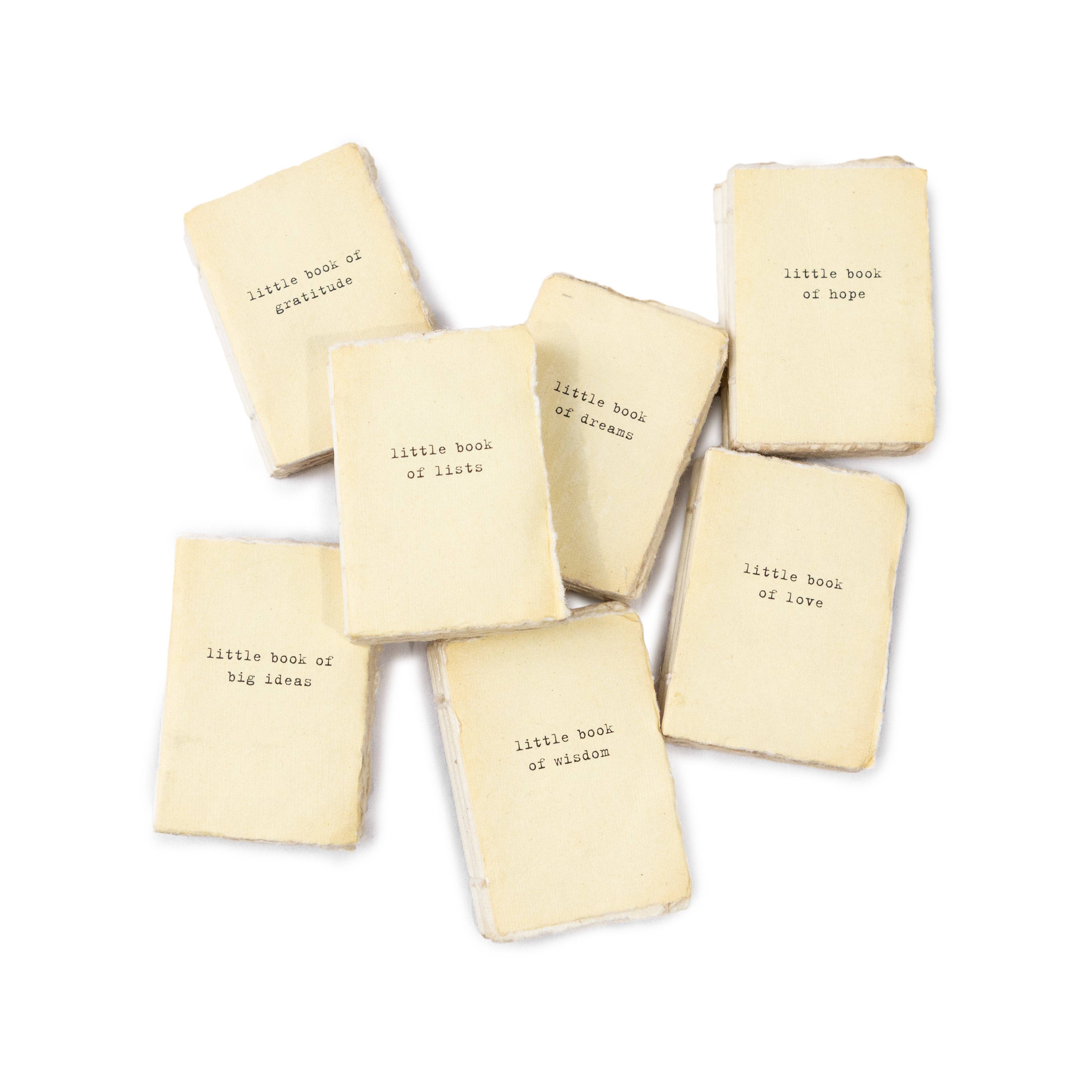 Deckled Edge "Little Book of..."  Notebook