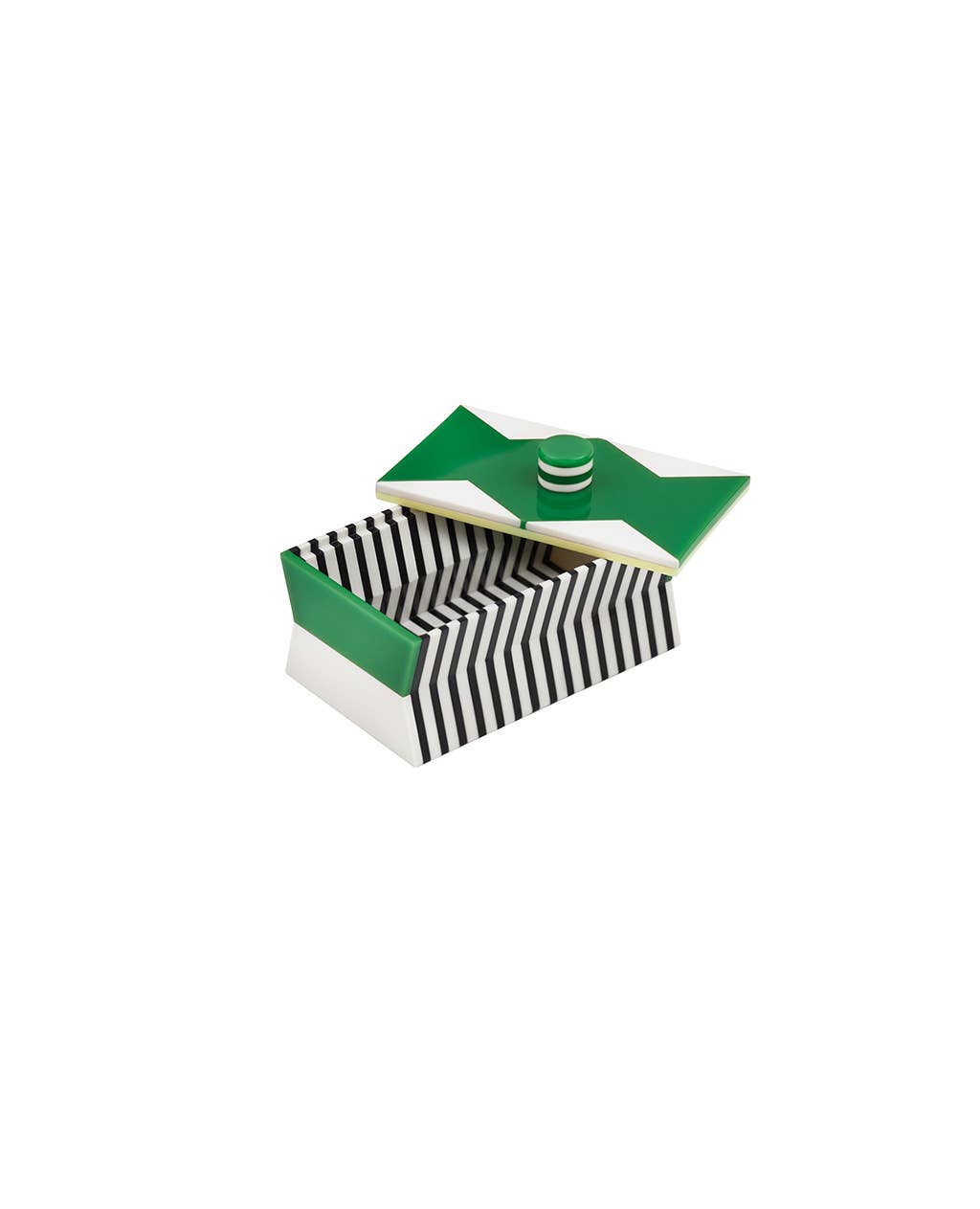 ALleGRia Zigzag Box Green Petite