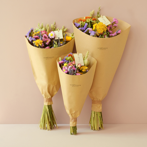 Natural Dried Flowers Field Bouquet