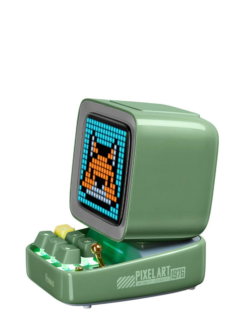 SPEAKER - SPEAKER DITOO MIC BLUETOOTH GREEN - MICROPHONE
