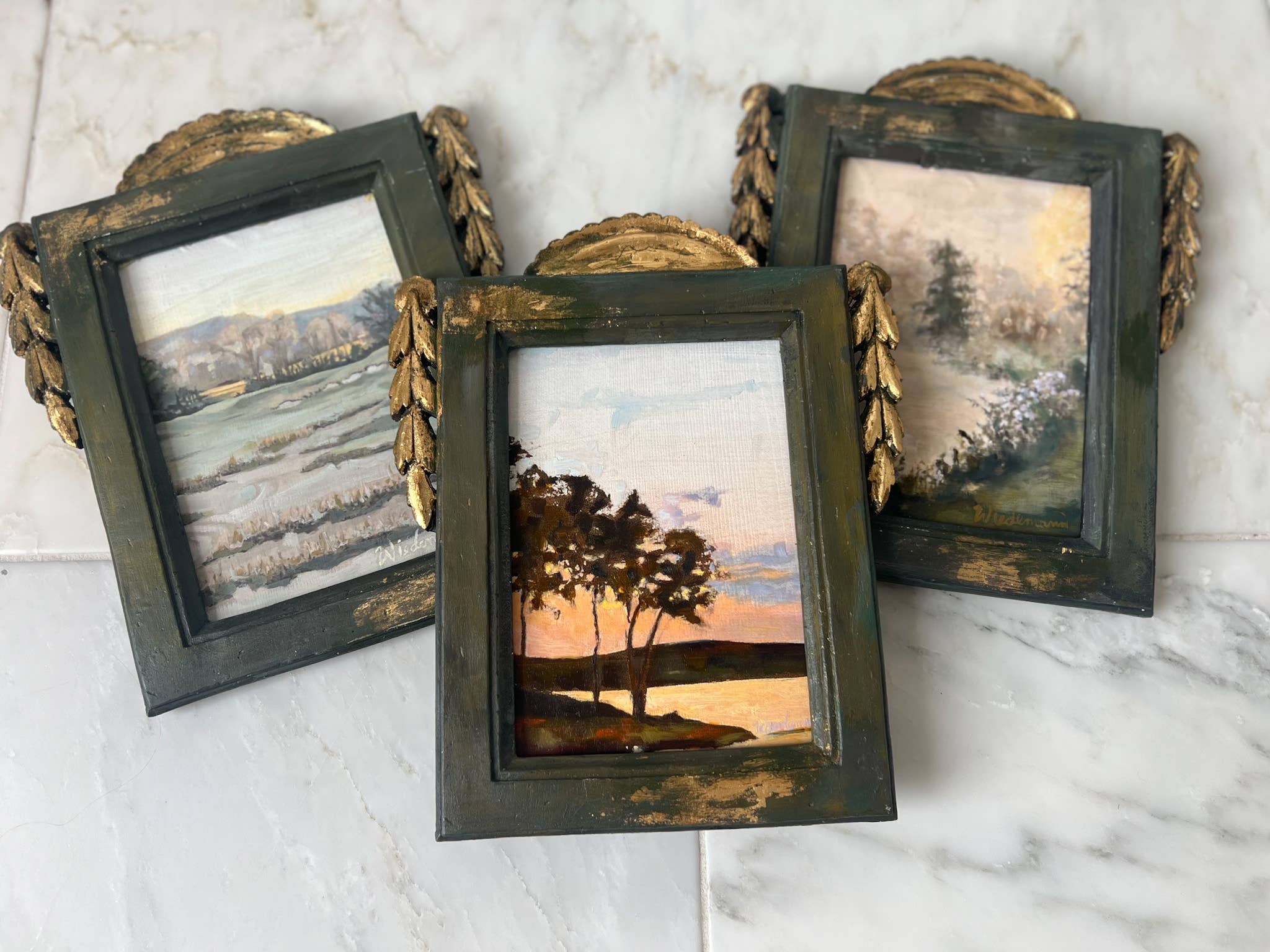 Landscape in Miniature-California Trees