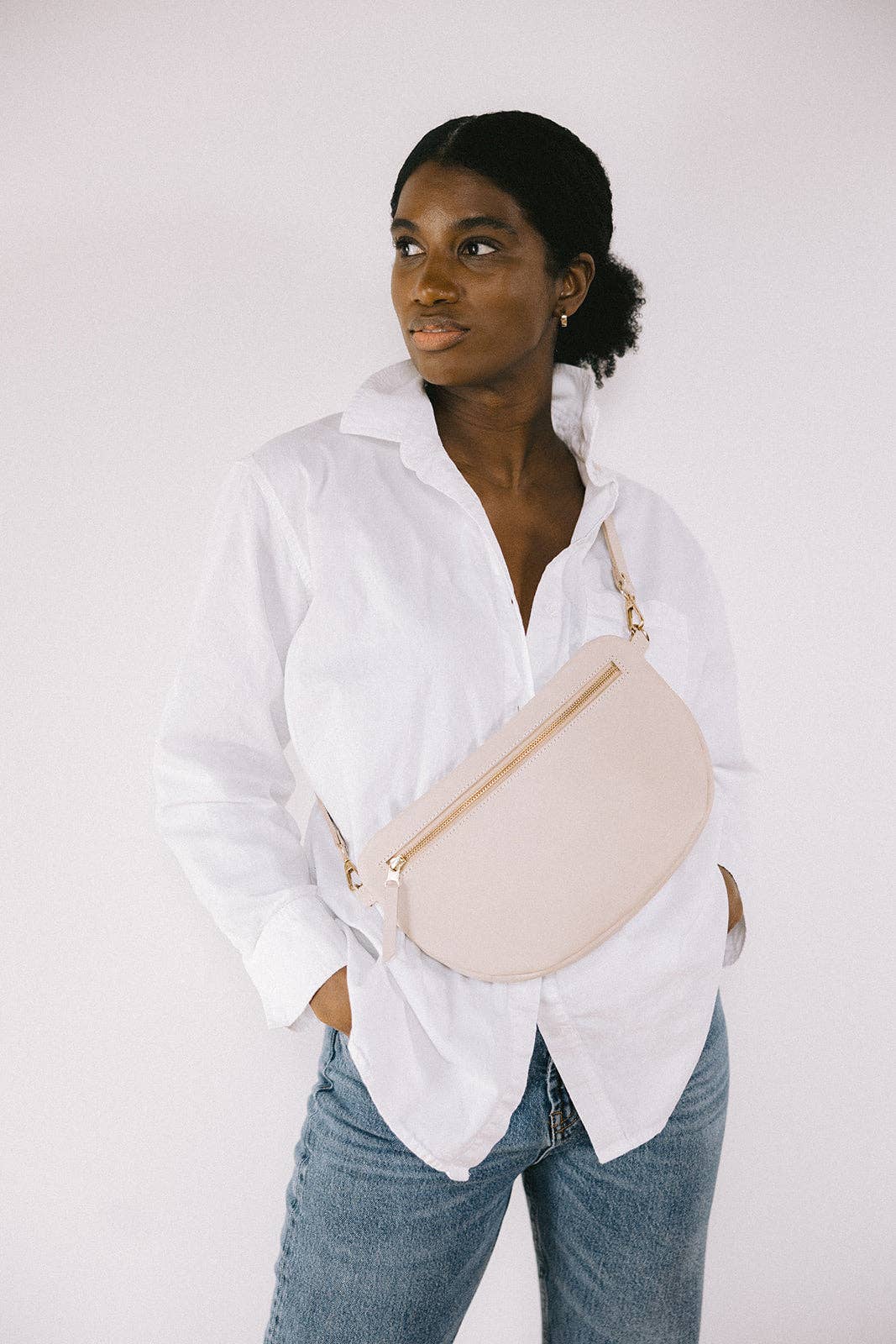 Big Sling Bag in Gardenia