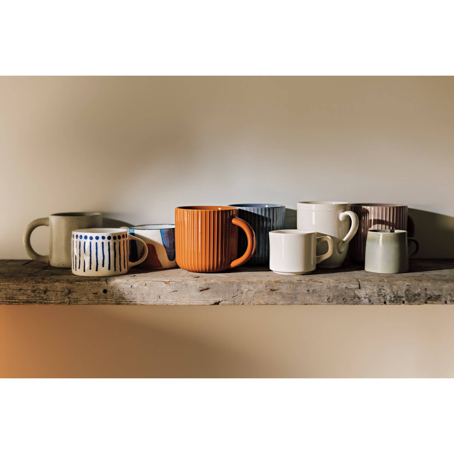 Olive Branch Fluted Mug