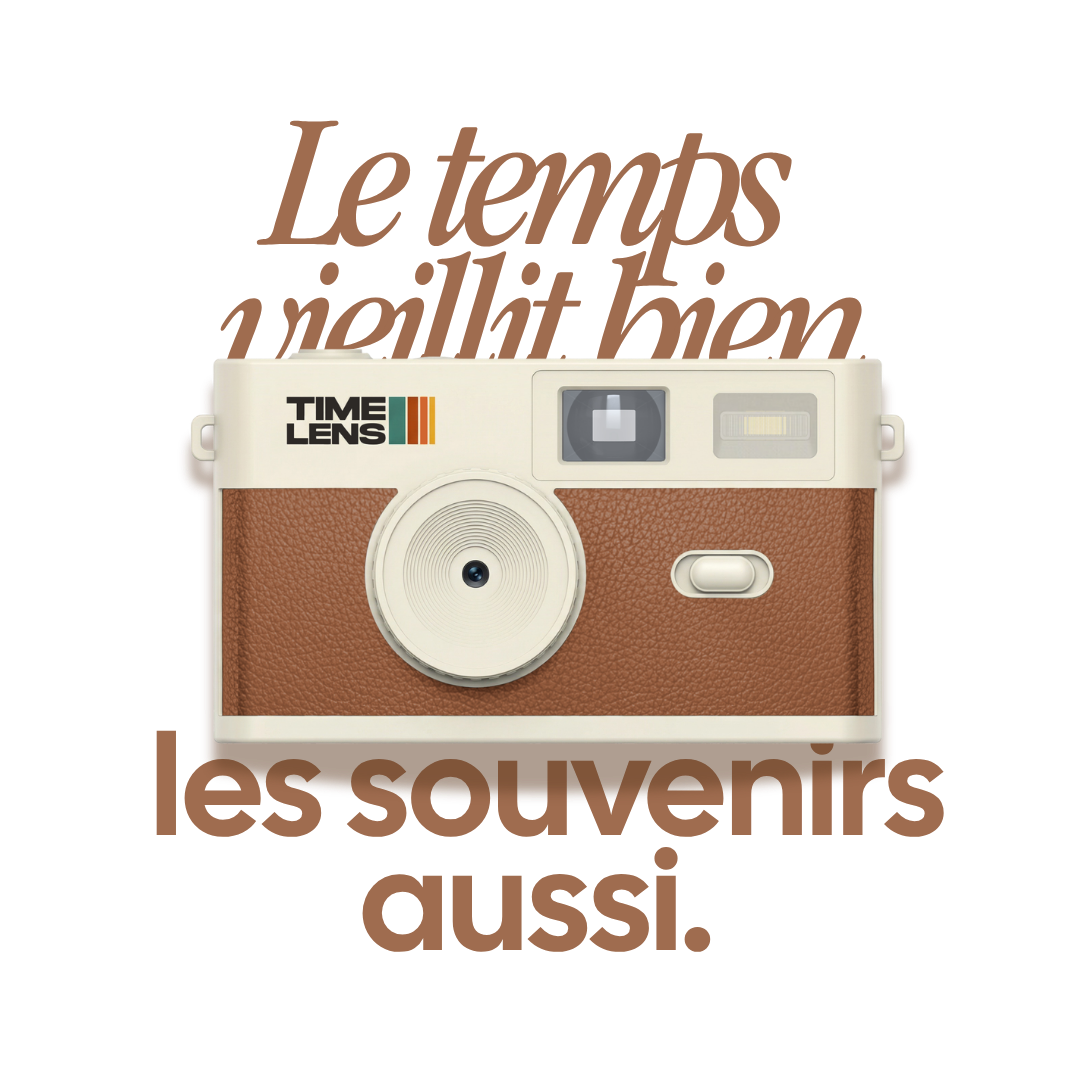 TimeLens® Cream Brown camera
