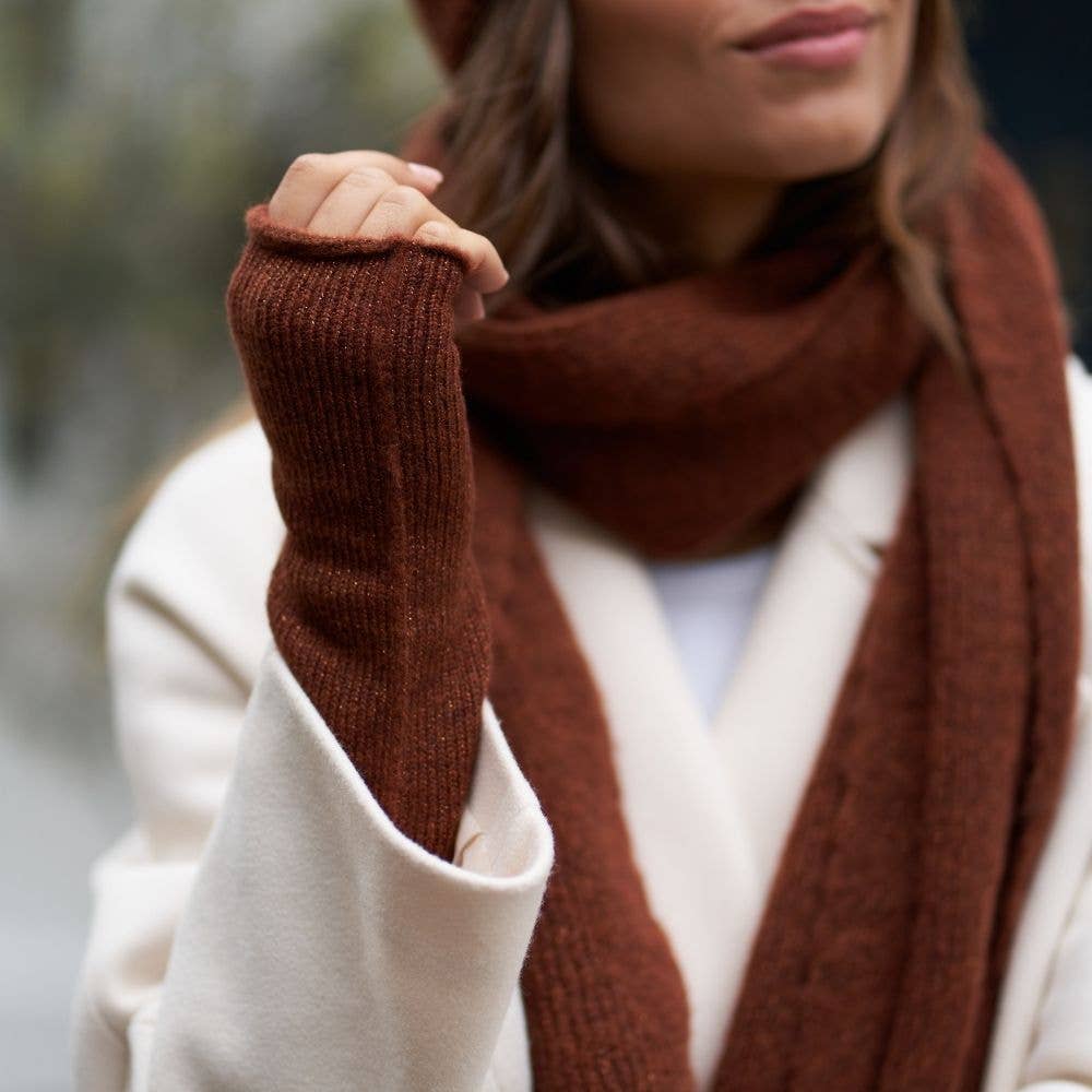Glitter mittens