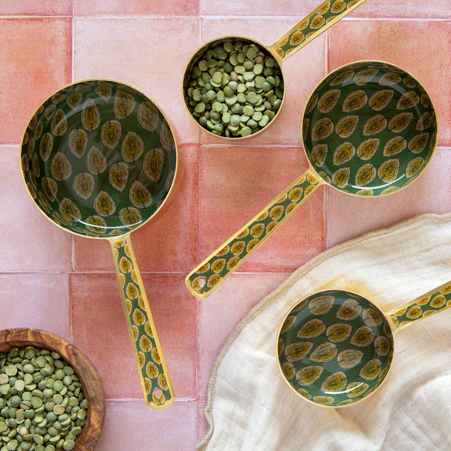 Brio Enameled Steel Measuring Cups Set of 4