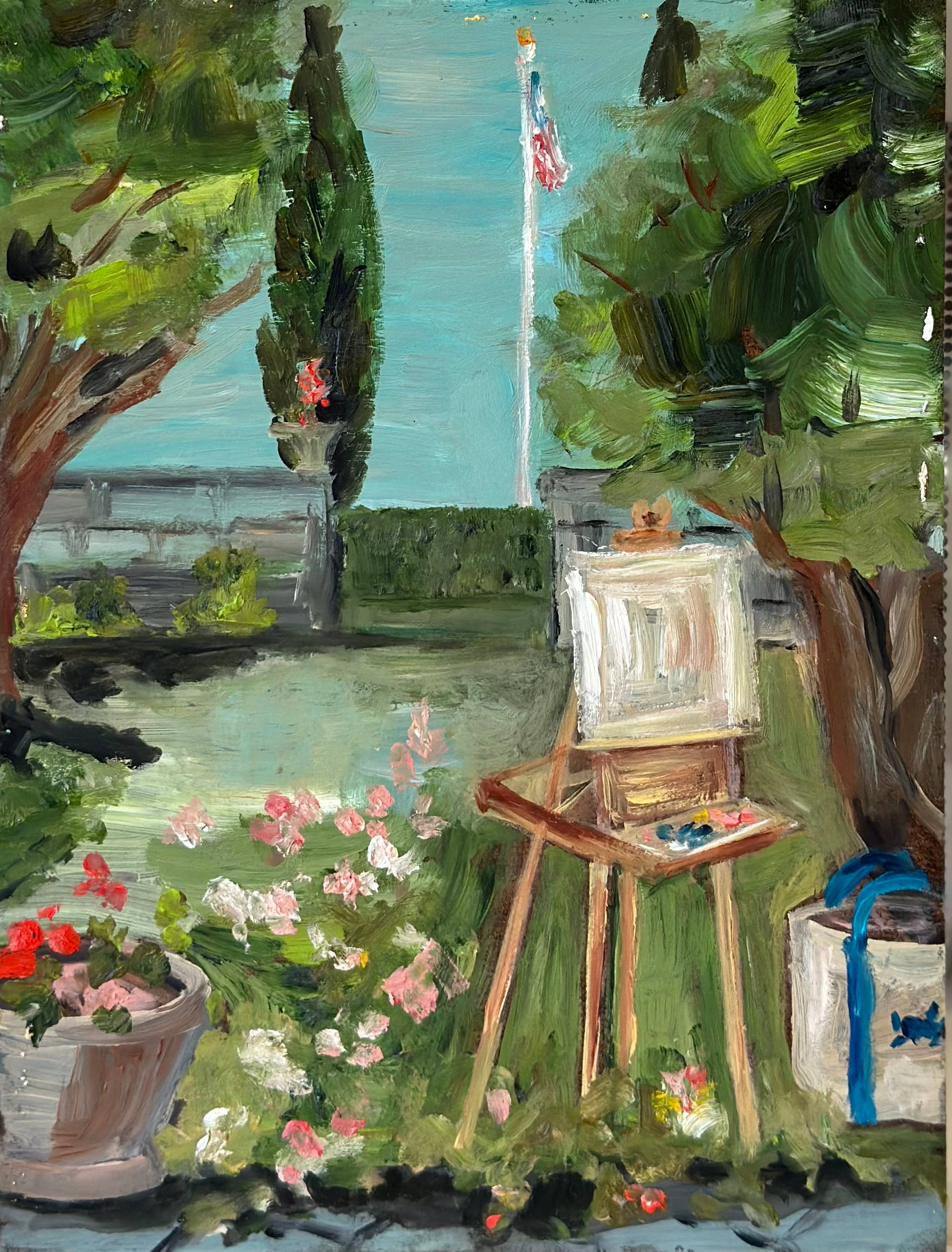 En Plein Air Greeting Card