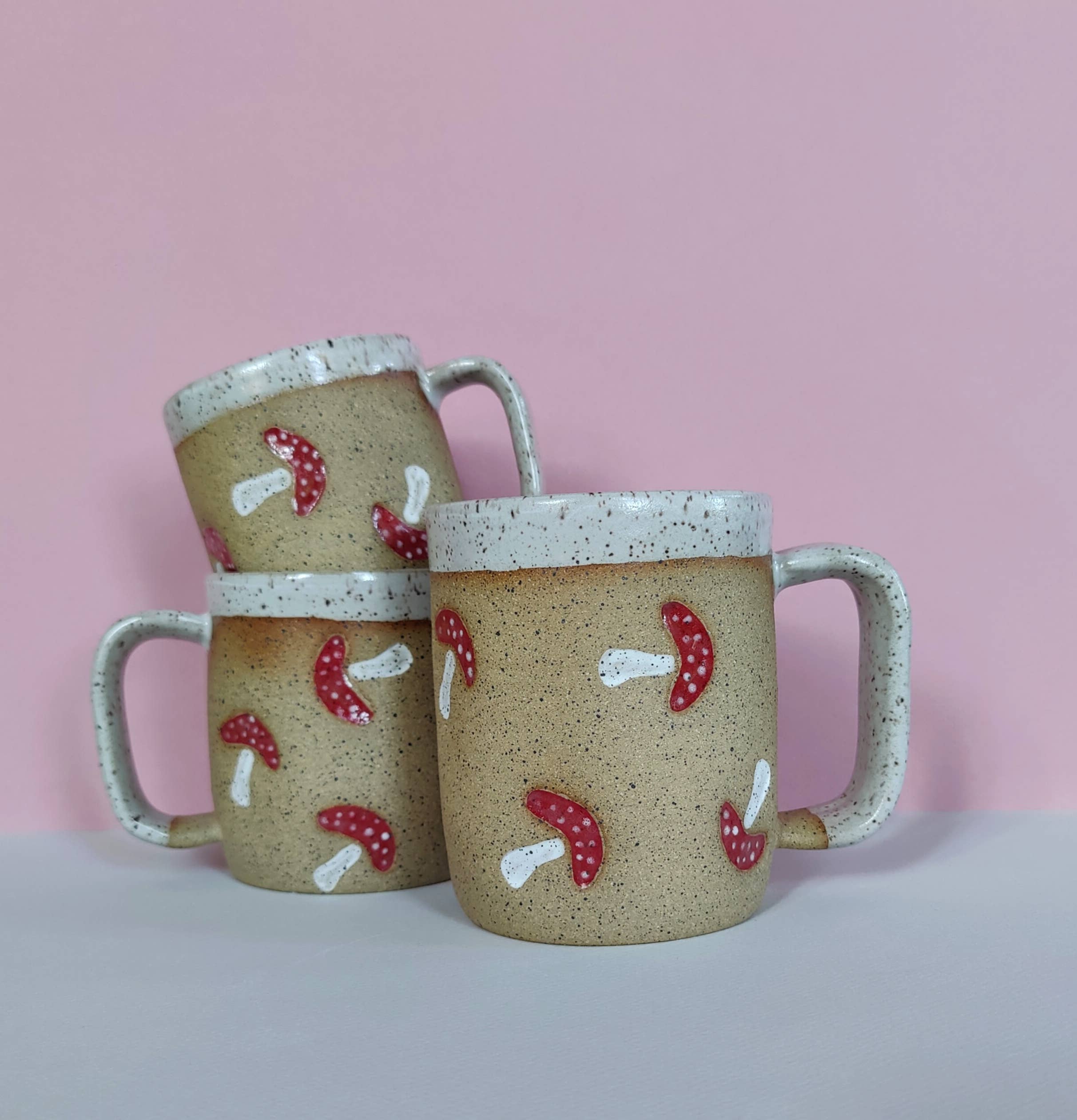 Mushroom Stamp Mug