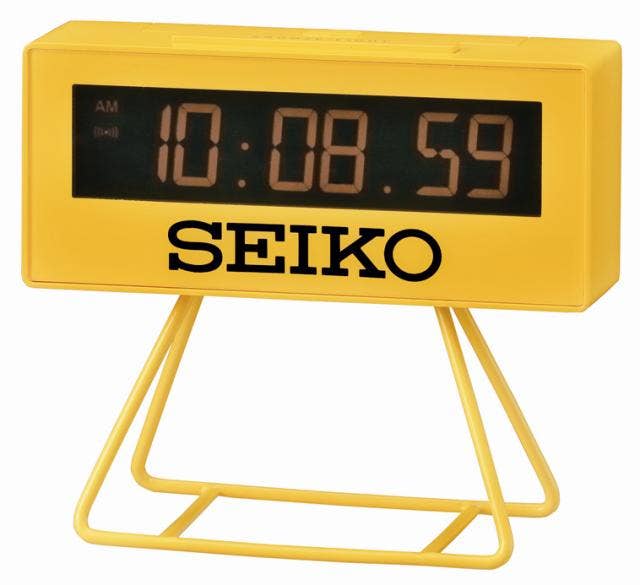 YELLOW Classic Victory Marathon Alarm Clock