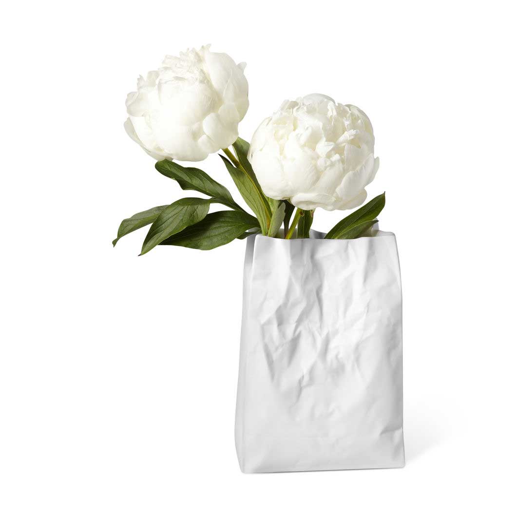 Medium Crinkle Bag Vase