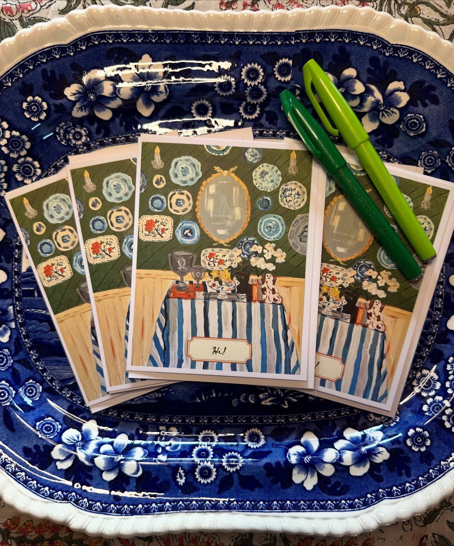 The Collector Greeting Card