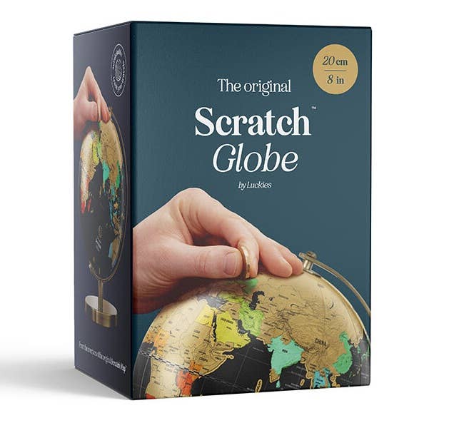 Scratch Globe Ø8 in