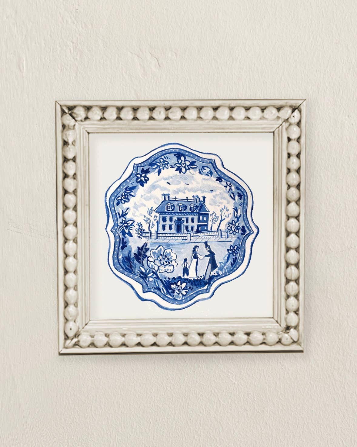 Country House framed art print