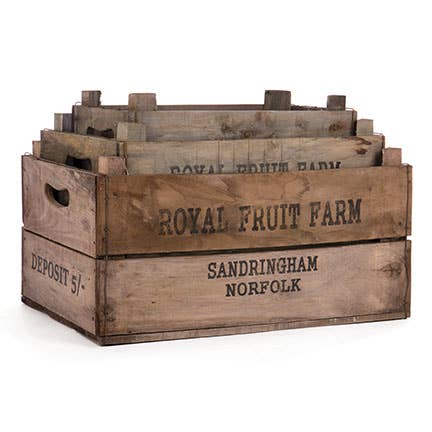 Reproduction Fruit Crates