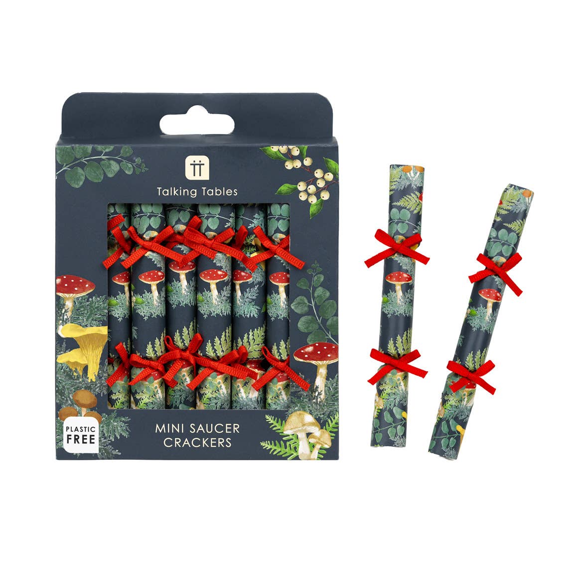 Mini Mushroom Forest Holiday Crackers