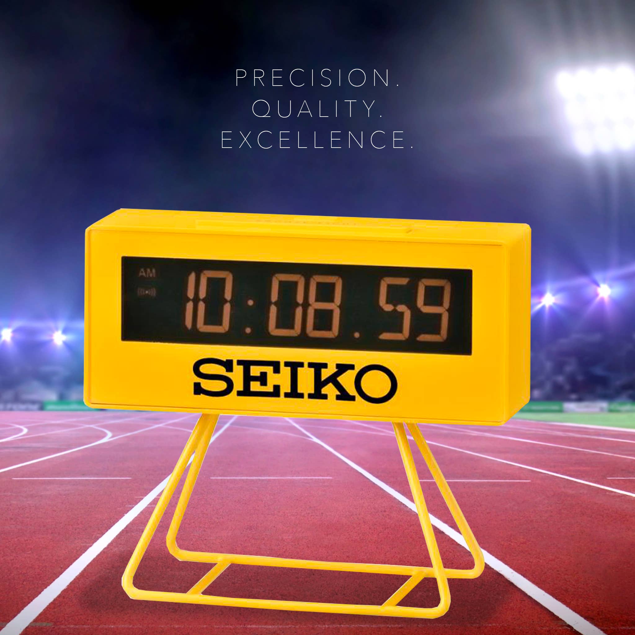 YELLOW Classic Victory Marathon Alarm Clock
