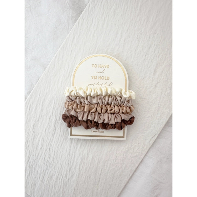 5 Piece Slim Scrunchies Set