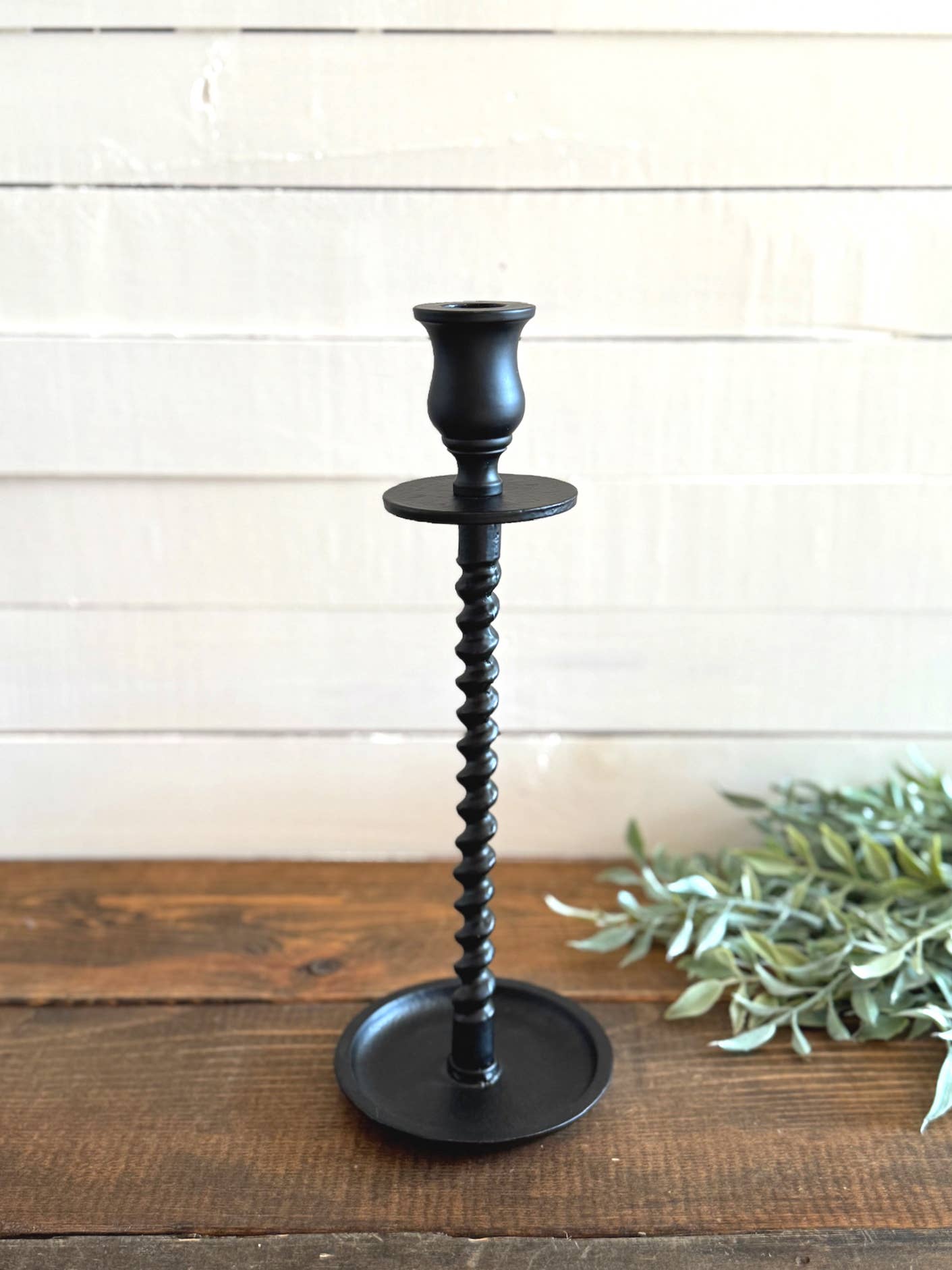 Corkscrew Taper Holder Black Large