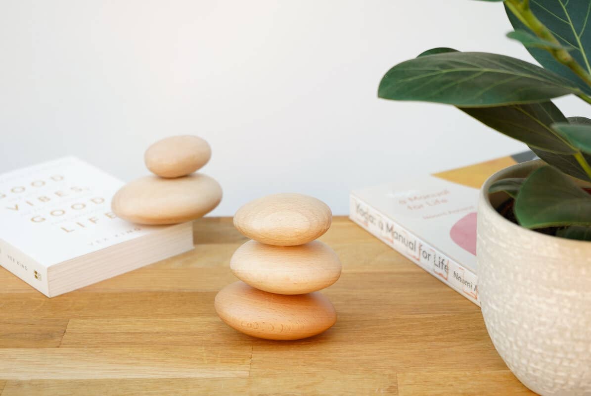 Balance - Relaxing wooden stacking stones