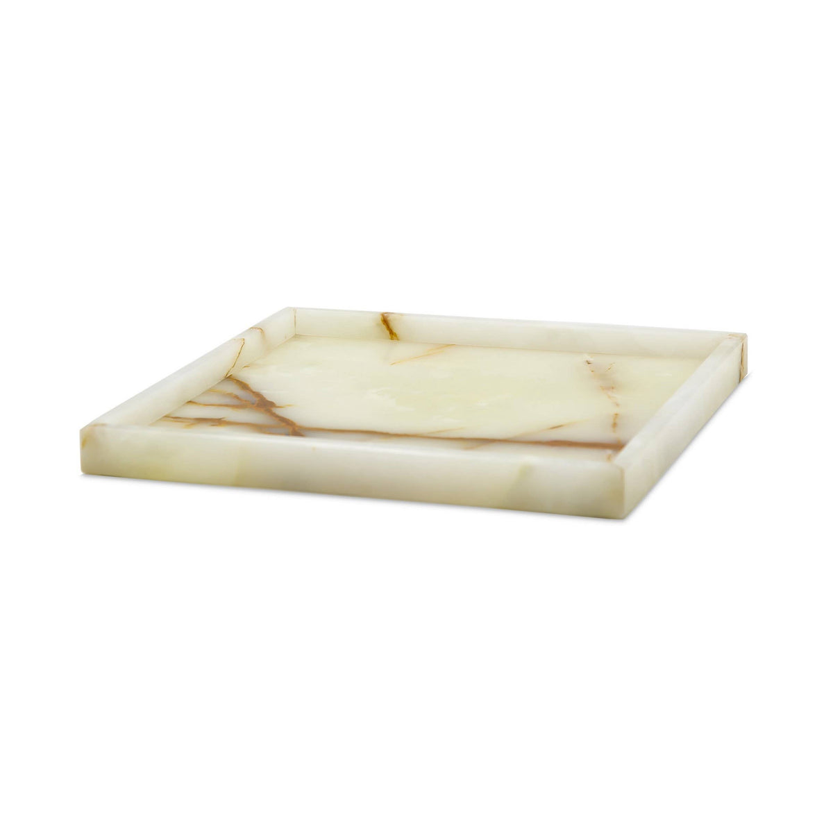 Ambrosia Collection Light Green Onyx 12" Honed Finish Square