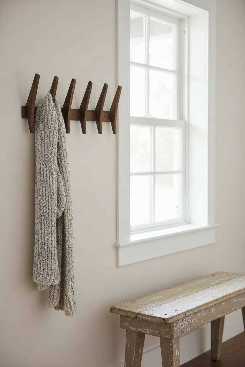 Large Wooden Wall Hanger