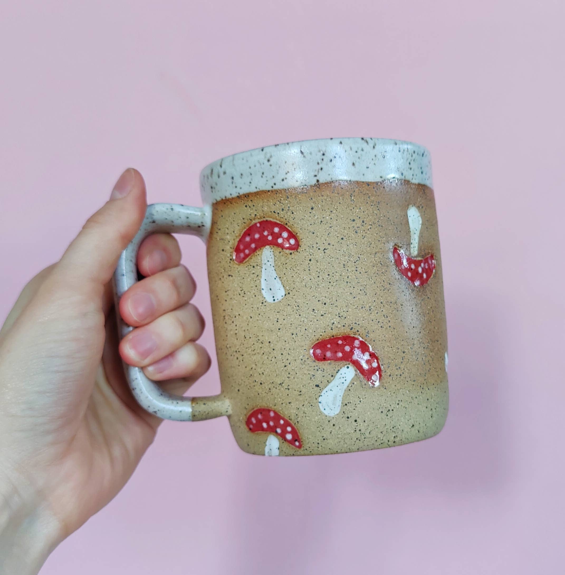 Mushroom Stamp Mug