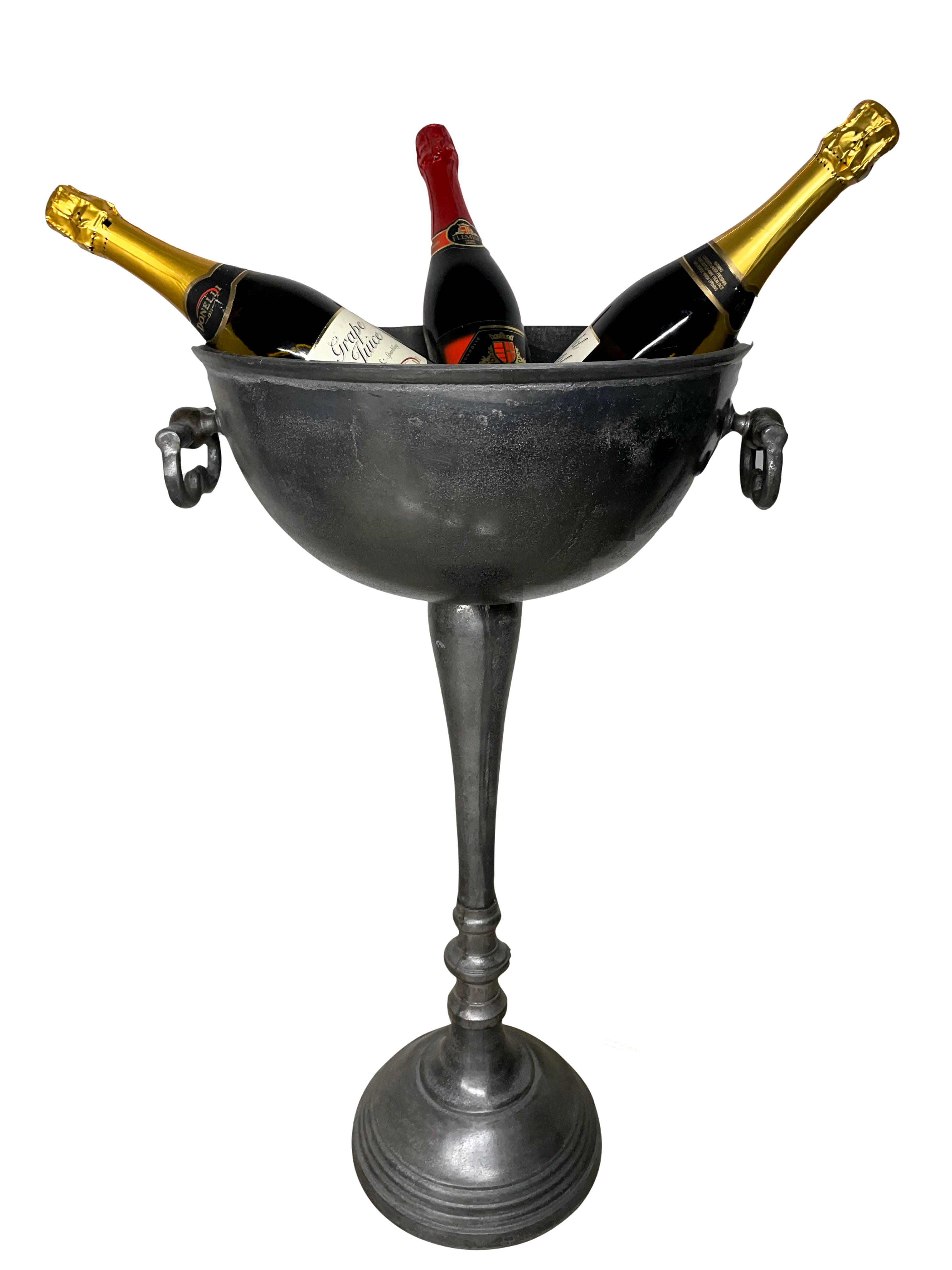 Floor Standing Rustic  Champagne Ice Bucket Wine Cooler