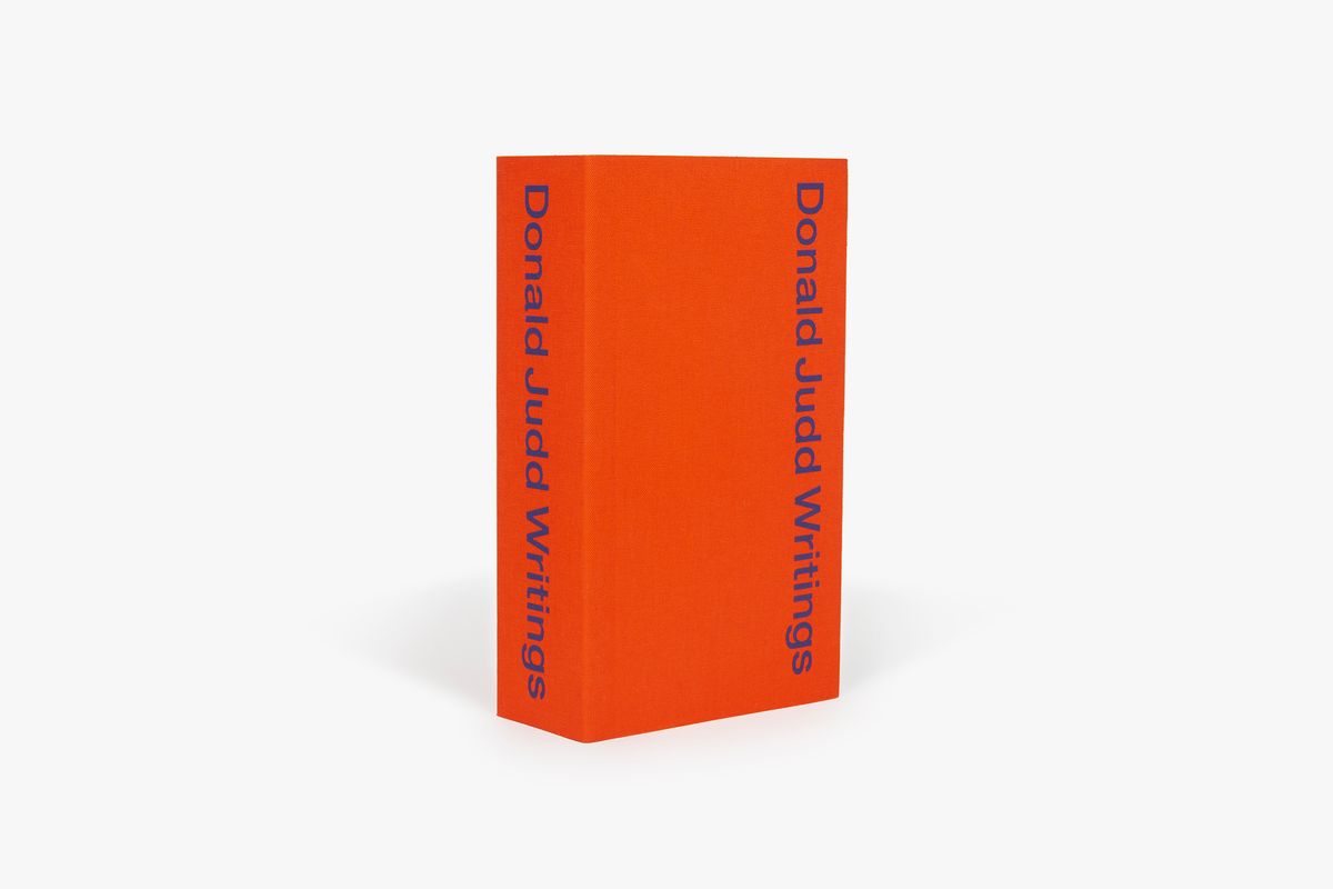 Donald Judd Writings